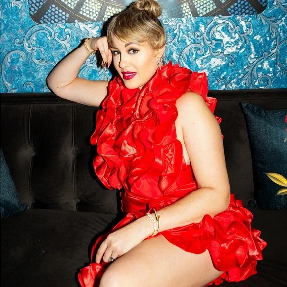 Bronx and Banco Scarlet Ruffle Dress - Picture 13 of 14